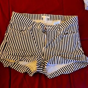 Striped shorts